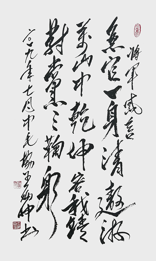 《将军感言无官一身轻遨游万山中乾坤容我静对党三鞠躬》.jpg
