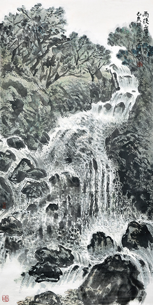 陈明纲 《雨后飞瀑》.jpg