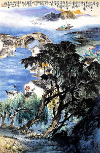 《画堂春》规格：68x46cm  1999年创作.jpg