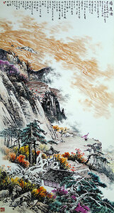 《将进酒》规格：98x180cm  2017年创作.jpg