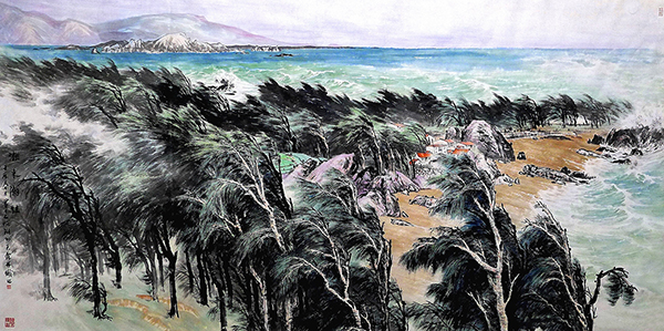 《潮来潮往》规格： 250×125cm.jpg