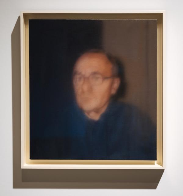 里希特，《自画像》，1996年， 艺术家源于照片模糊的作品.jpg