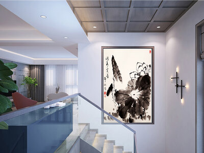 李静娴老师绘画作品《淸香芙蓉》.jpg