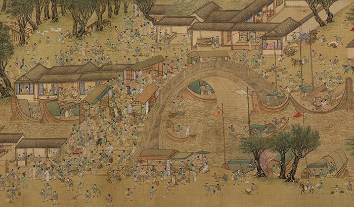 仇英，仿张择端清明上河图卷（局部），明代，绢本设色，1007×28.5cm.jpg