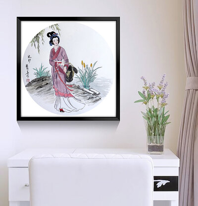 张世华老师绘画作品《浣纱》.jpg