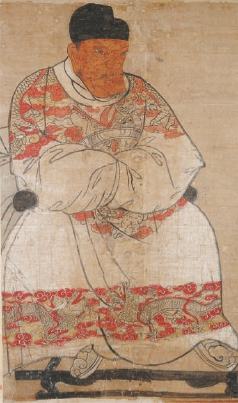 明太祖朱元璋异形像（明）.jpg