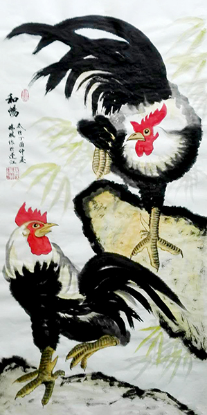 美术作品《和畅》100cmx50cm2017年.jpg