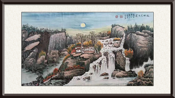 作品名称：故乡月又圆    尺寸：100cmX55cm     创作年代：庚子年    价格：面议.jpg