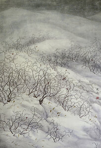 《初雪》190cmx150cm (2014年).jpg